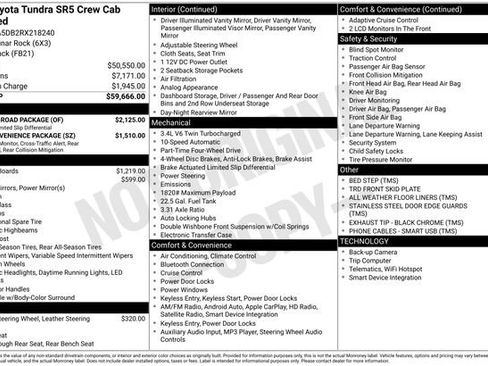 Used 2024 Toyota Tundra SR5 w/ TRD Off-Road Package image 36