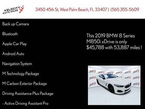 Used 2019 BMW M850i xDrive Coupe image 35