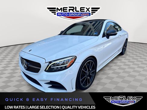 Used 2019 Mercedes-Benz C 300 Coupe w/ AMG Line image 1
