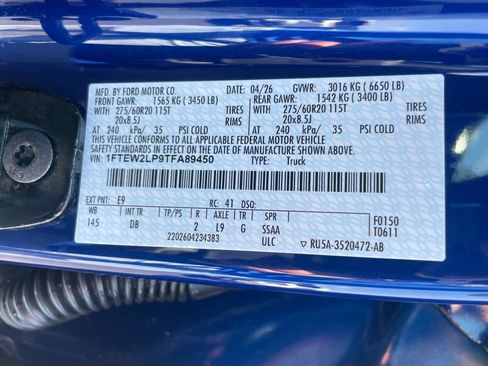New 2026 Ford F150 STX w/ Equipment Group 200A AWD/4WD image 41