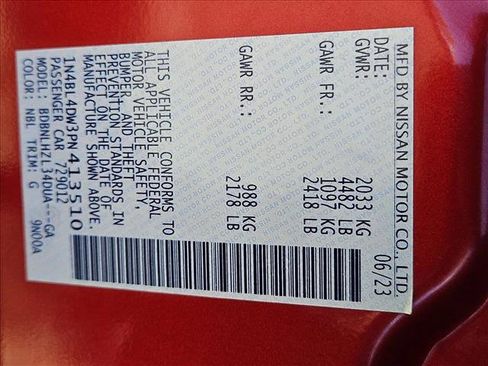 Used 2023 Nissan Altima 2.5 SV image 30