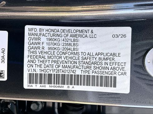 Used 2026 Honda Accord LX image 21