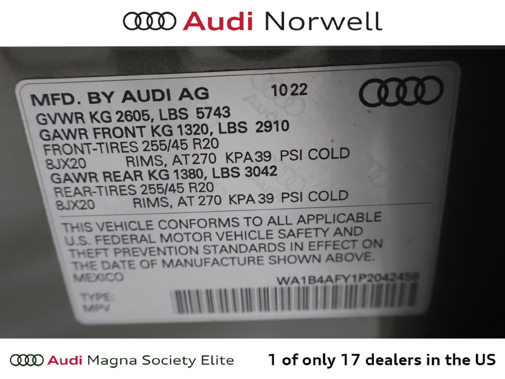 Certified 2023 Audi SQ5 Premium Plus AWD/4WD image 3