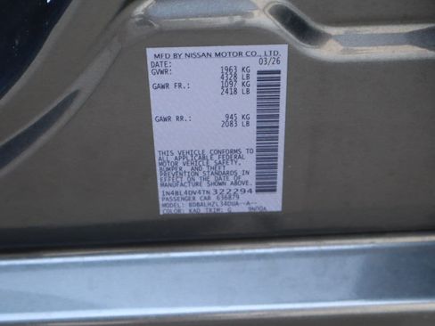 Used 2026 Nissan Altima 2.5 SV FWD image 26