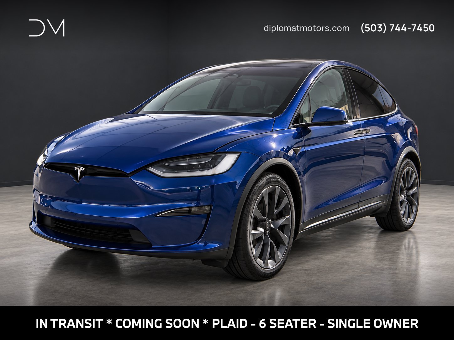 Used 2022 Tesla Model X Plaid AWD/4WD image 1