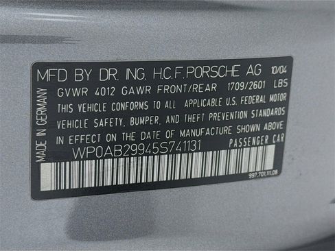 Used 2005 Porsche 911 Carrera S image 30