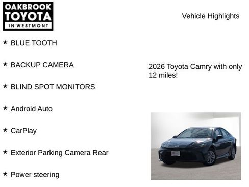 Certified 2026 Toyota Camry LE image 7