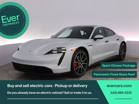 Used 2023 Porsche Taycan 4S w/ Premium Package AWD/4WD image 1