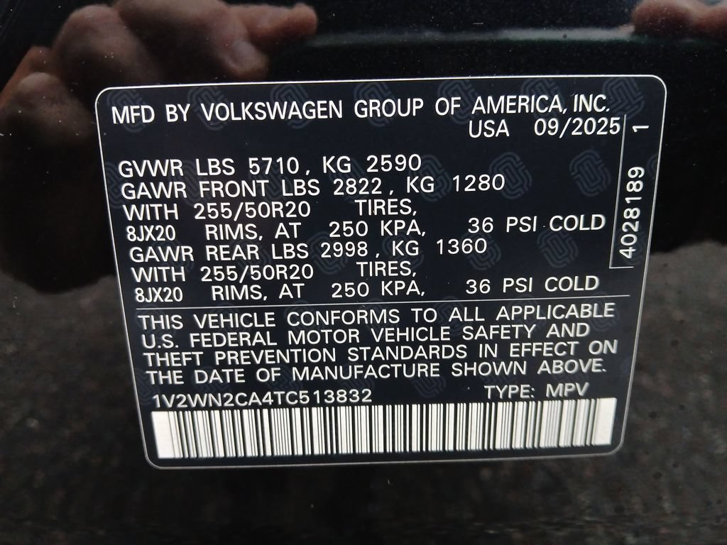 Used 2026 Volkswagen Atlas SE FWD image 28