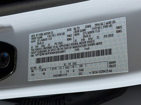 Used 2022 Ford F150 XLT w/ Equipment Group 302A High image 38