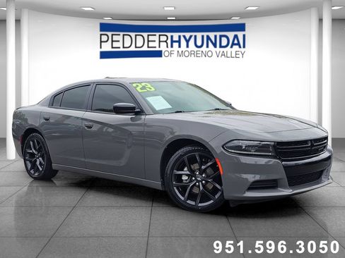 Used 2023 Dodge Charger SXT w/ Blacktop Package RWD image 1