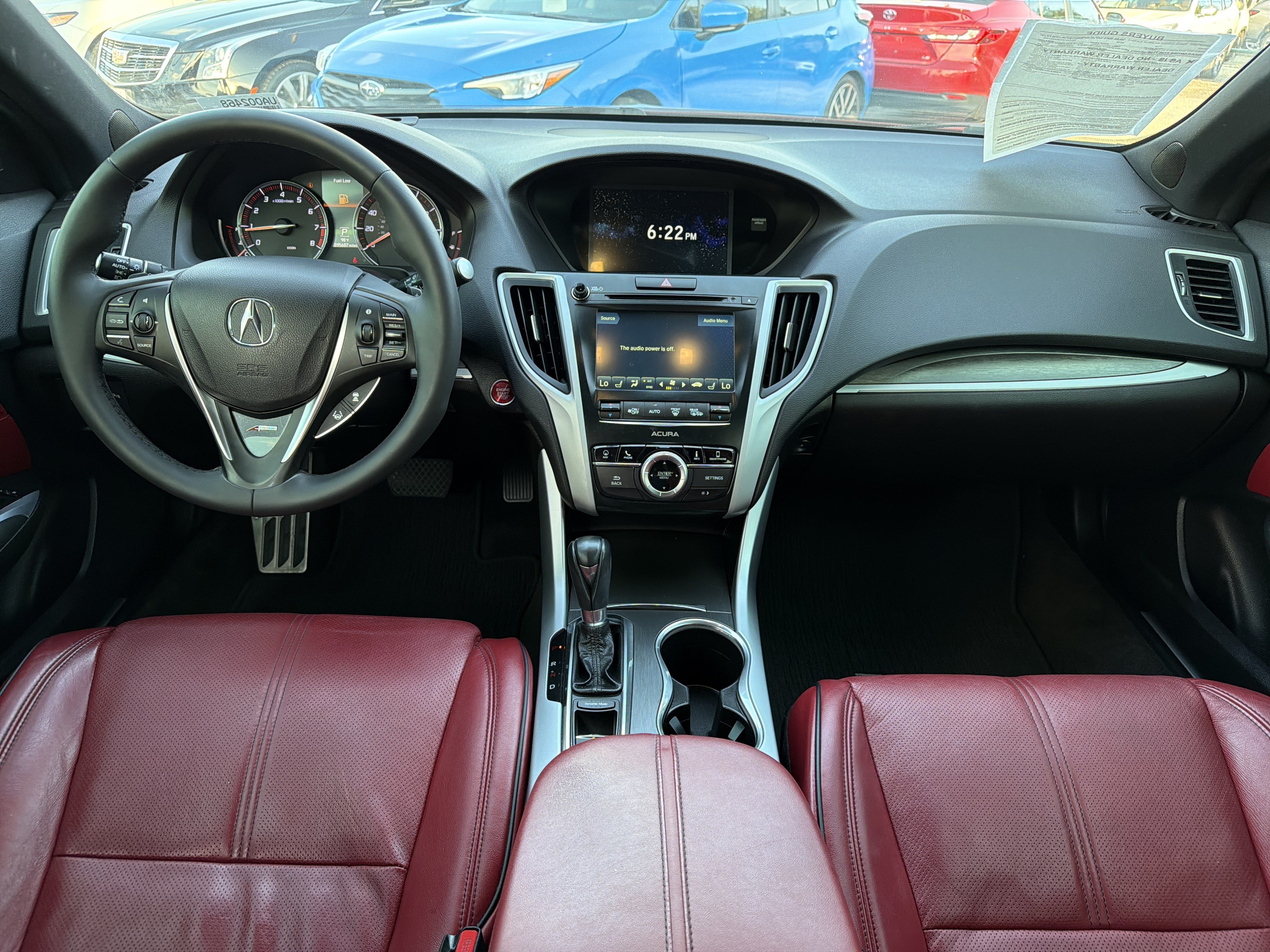 Used 2019 Acura TLX w/ Technology & A-SPEC Package FWD image 10