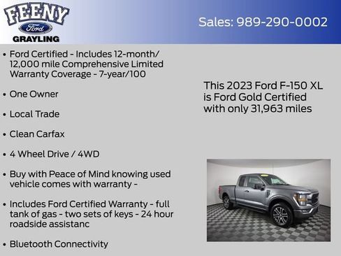 Used 2023 Ford F150 XL w/ STX Appearance Package AWD/4WD image 5