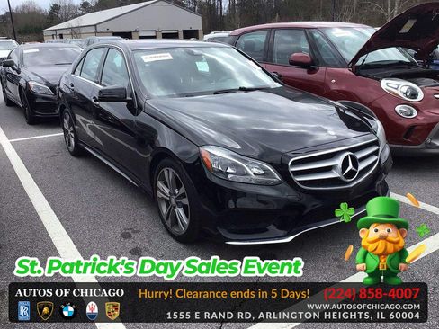 Used 2016 Mercedes-Benz E 350 4MATIC Sedan image 1