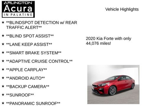 Used 2020 Kia Forte GT w/ GT2 Package image 7