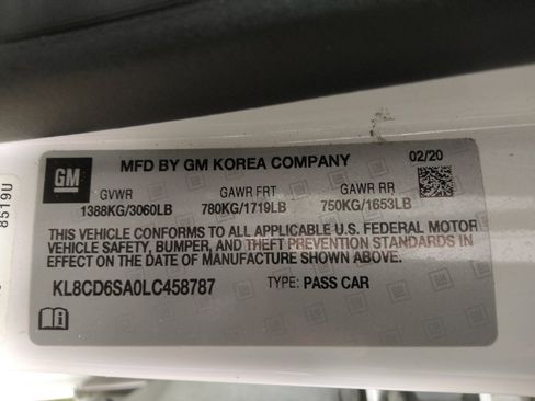 Used 2020 Chevrolet Spark LT image 33