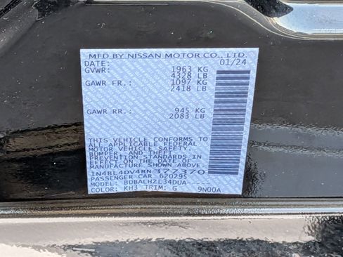Used 2024 Nissan Altima 2.5 SV FWD image 38