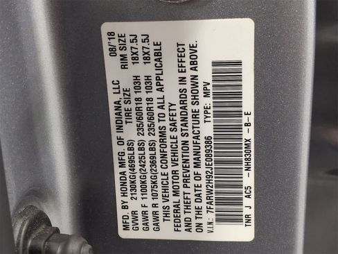 Used 2018 Honda CR-V Touring image 38