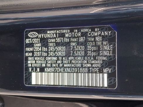 Used 2022 Hyundai Palisade Calligraphy image 29