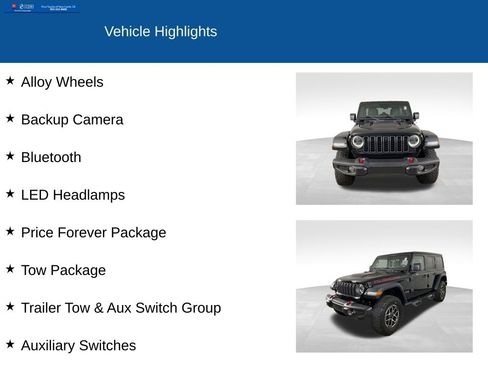 Used 2024 Jeep Wrangler Unlimited Rubicon w/ Technology Group image 2