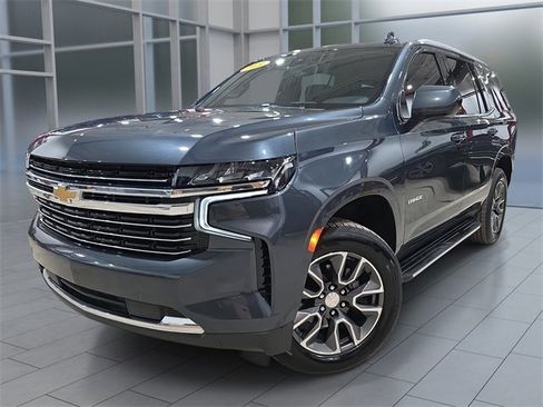 Used 2021 Chevrolet Tahoe LT w/ Rear Media and Nav Package image 1