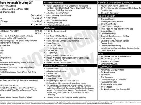 Used 2026 Subaru Outback Touring XT image 5