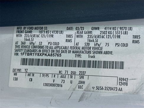 Used 2023 Ford Transit 250 Low Roof w/ Exterior Upgrade Package image 35