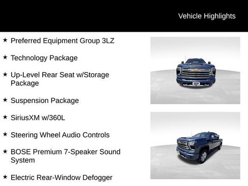 Used 2024 Chevrolet Silverado 2500 High Country w/ Technology Package AWD/4WD image 13