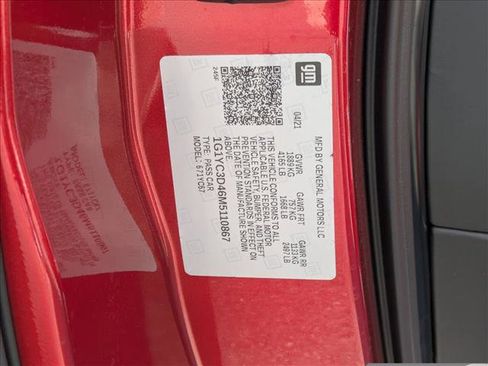 Used 2021 Chevrolet Corvette 3LT w/ Z51 Performance Package image 16