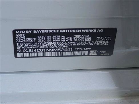 Used 2022 BMW X5 M50i w/ Executive Package AWD/4WD image 22