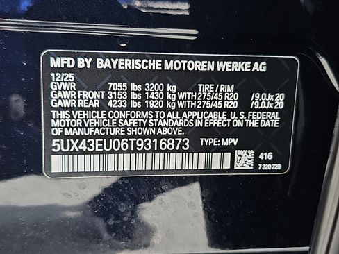 New 2026 BMW X5 xDrive50e w/ M Sport Package AWD/4WD image 36