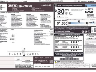 New 2026 Lincoln Nautilus Black Label w/ Jet Appearance Package video 2