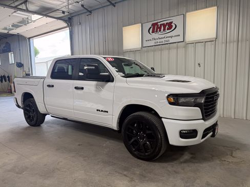 Used 2025 RAM 1500 Laramie w/ Night Edition AWD/4WD image 1