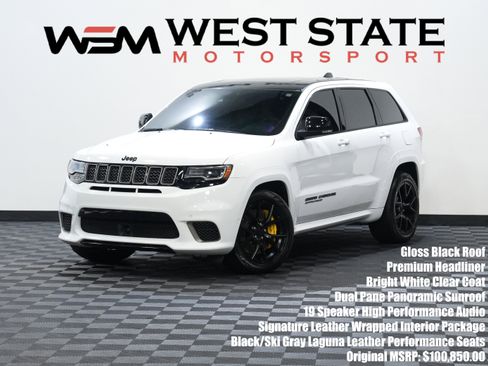 Used 2021 Jeep Grand Cherokee Trackhawk image 1