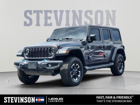 Used 2024 Jeep Wrangler Unlimited Rubicon 4xe AWD/4WD image 1