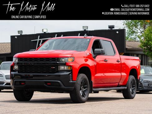 Used 2021 Chevrolet Silverado 1500 Custom Trail Boss AWD/4WD image 1