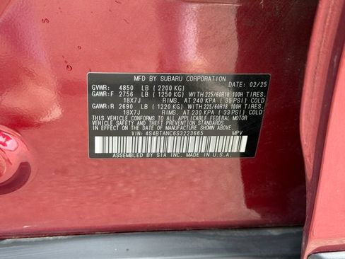 Certified 2025 Subaru Outback Limited AWD/4WD image 30
