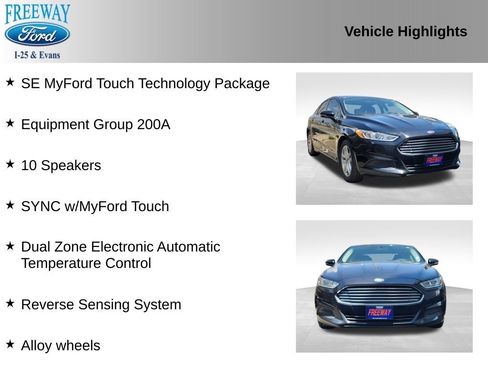 Used 2016 Ford Fusion SE FWD image 2