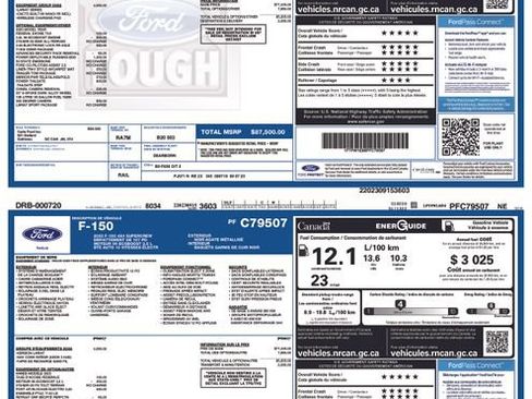 Used 2023 Ford F150 Lariat w/ Equipment Group 502A High AWD/4WD image 8