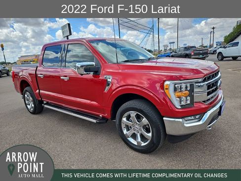 Used 2022 Ford F150 Lariat AWD/4WD image 1