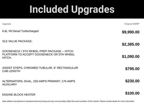 Used 2025 GMC Sierra 2500 SLE w/ SLE Value Package; image 2