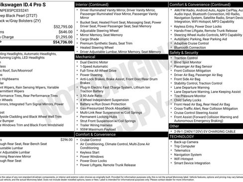 Used 2023 Volkswagen ID.4 Pro S image 1