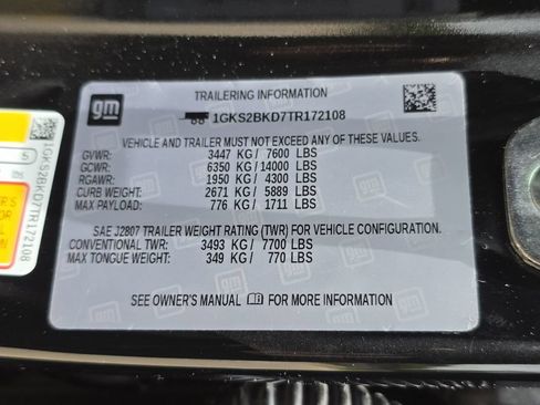 Used 2026 GMC Yukon Elevation w/ LPO, Floor Liner Package AWD/4WD image 43