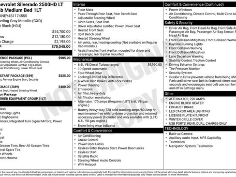 Used 2025 Chevrolet Silverado 2500 LT w/ Convenience Package AWD/4WD image 40