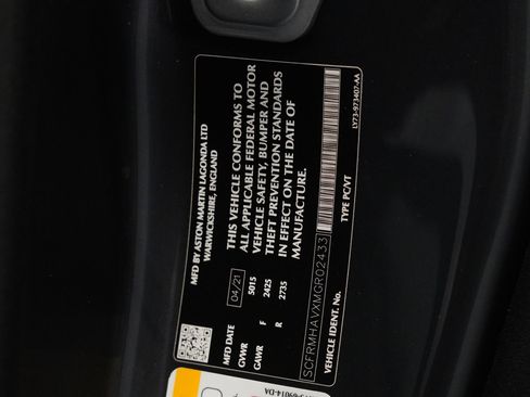 Used 2021 Aston Martin DBS Superleggera RWD image 37