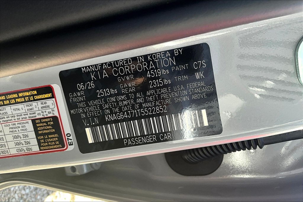 New 2026 Kia K5 GT-Line w/ GT-Line Premium Package AWD/4WD image 13