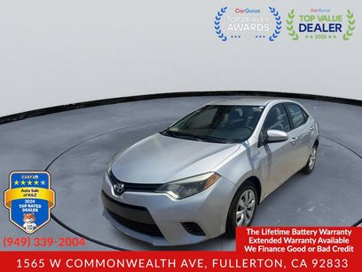 Used 2016 Toyota Corolla LE