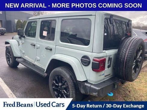 Used 2023 Jeep Wrangler Sahara 4xe image 4