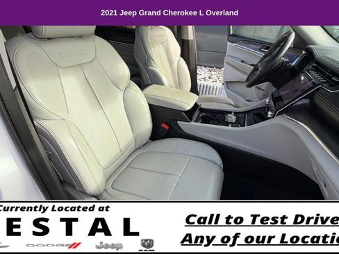 Used 2021 Jeep Grand Cherokee L Overland w/ Advanced Protech Group III AWD/4WD image 28