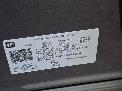 Certified 2022 Cadillac XT5 Luxury image 27